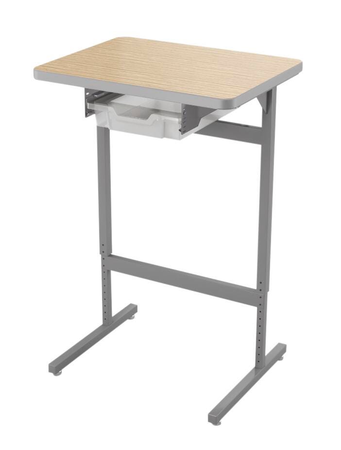 Classroom Select Advocate Pedestal Leg Single Student Desk 4000290