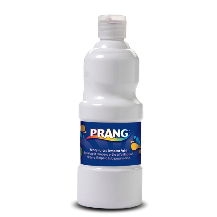 Prang Ready-to-Use Tempera Paint, Quart, White