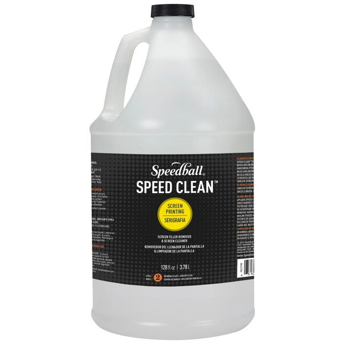 Speedball Speed Clean Non-Toxic Screen Cleaner, 1 Gallon