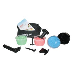Puttycise Theraputty Tool and Putty Set, Hard Resistance, 1 Pound, Set of 9