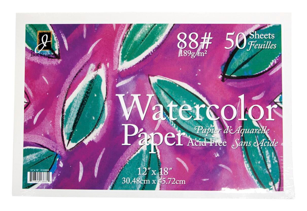 Watercolor Paper, Item Number 1540146