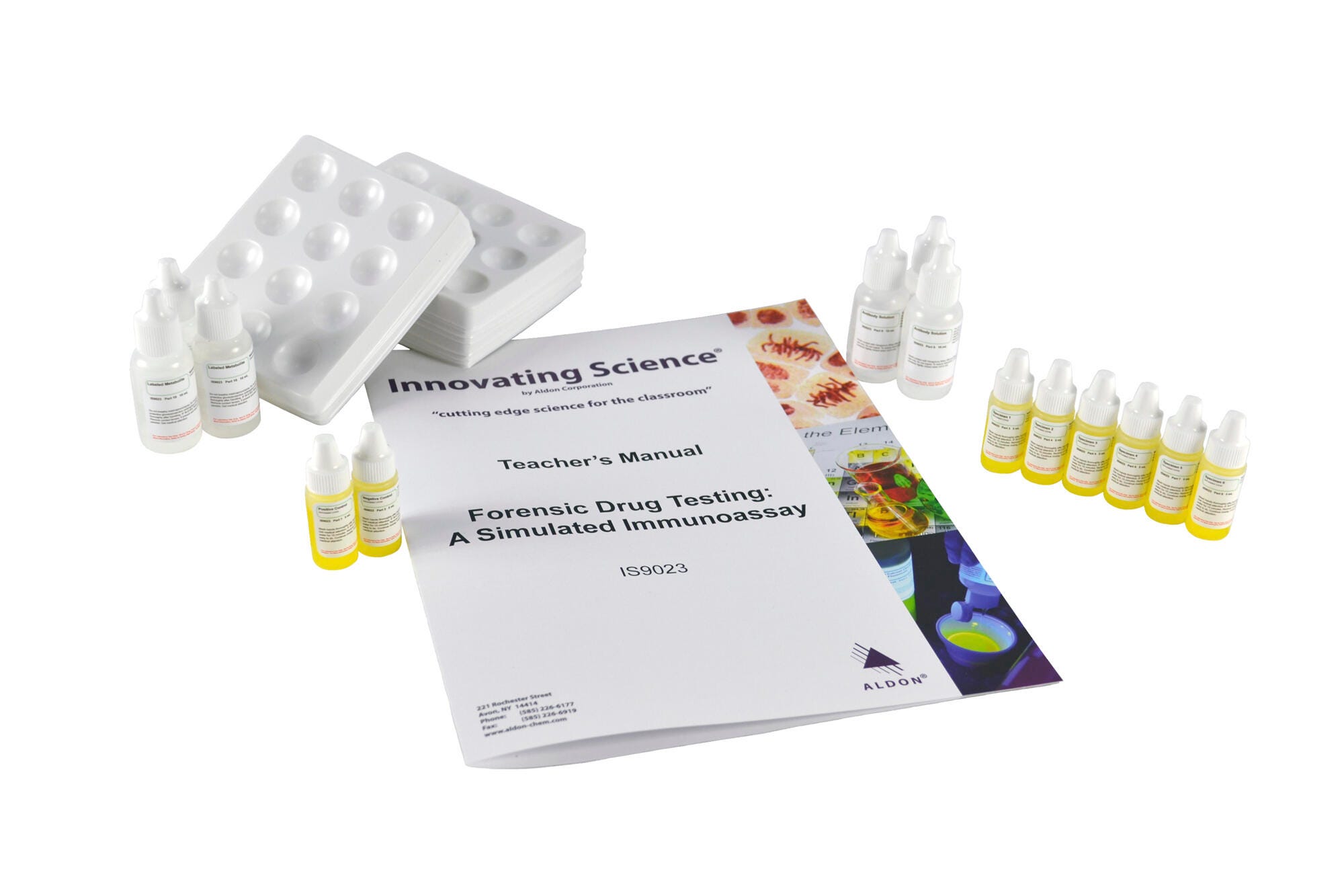 Image for Innovating Science Forensic Drug Testing, A Simulated Immunoassay Kit from School Specialty