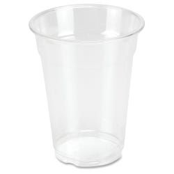 Genuine Joe Clear Plastic Cups, 9 oz, Clear, Pack of 1000, Item Number 1564823