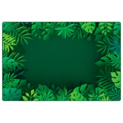 Carpets for Kids Tropical Paradise Carpet, 4 x 6 Feet, Rectangle, Green, Item Number 2019706