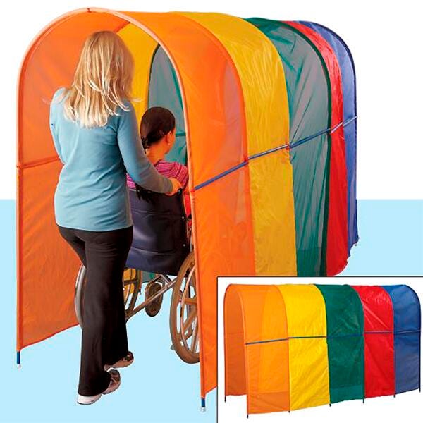 FlagHouse Wheelchair Tunnel, Multi-color, Each 2120327