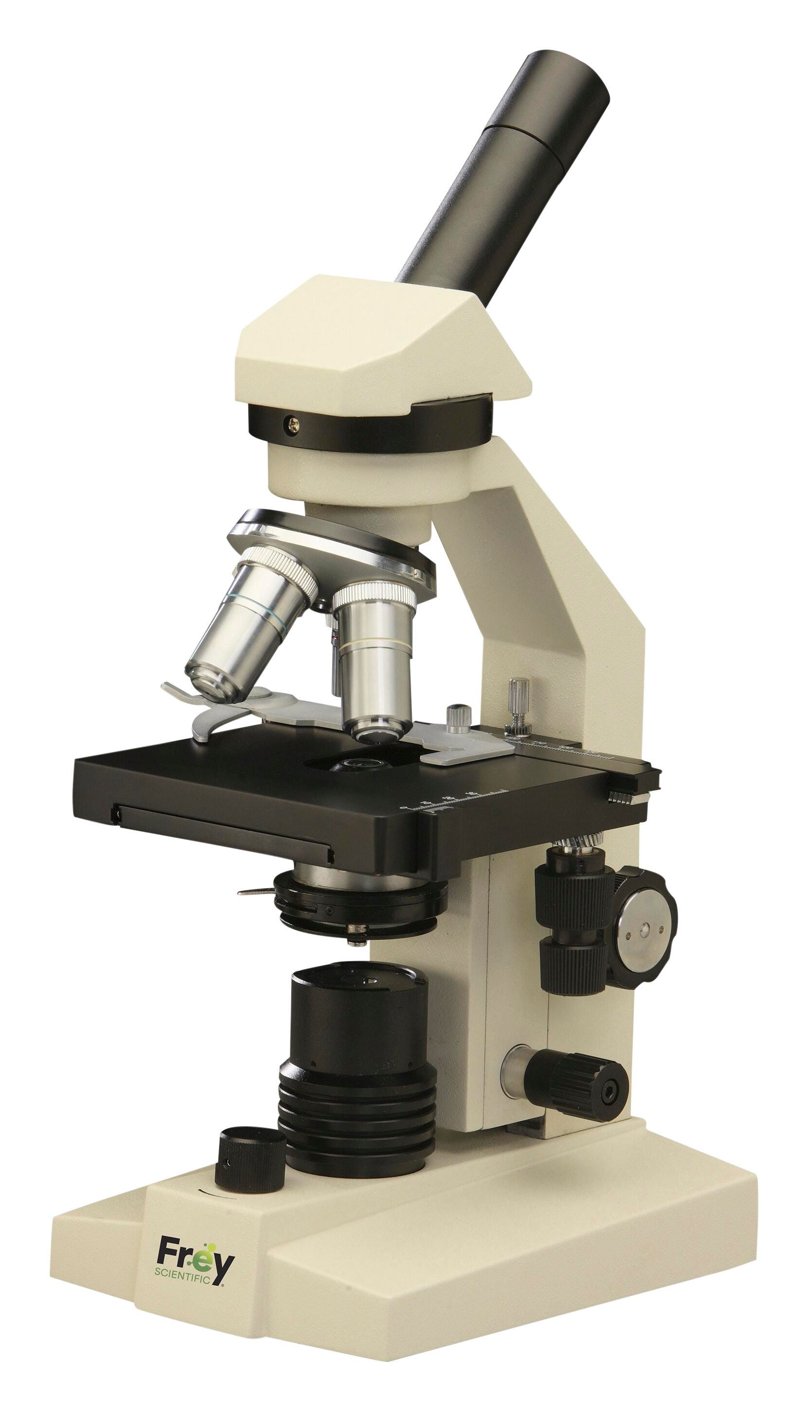 Frey Scientific Compound Corded Microscope, Inclined Head, Item Number 1569038