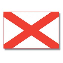 Annin Nylon Alabama Indoor State Flag, 3 X 5 ft, Item Number 023330