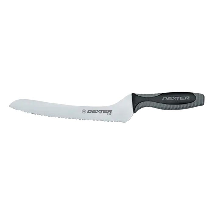Dexter DEXSTEEL Bread Knife, 9 Inches, Black/Gray Handle