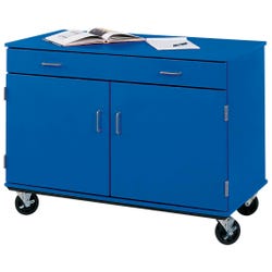 Stevens I.D. Systems Mobile Cabinet, Drawer Over Doors, 48 x 24 x 36 Inches 4001184