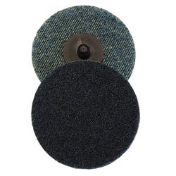 Glit/Gemtex Fine Grade Surface Preparation Disc, 3 in Dia, Blue, Pack of 25 1048779