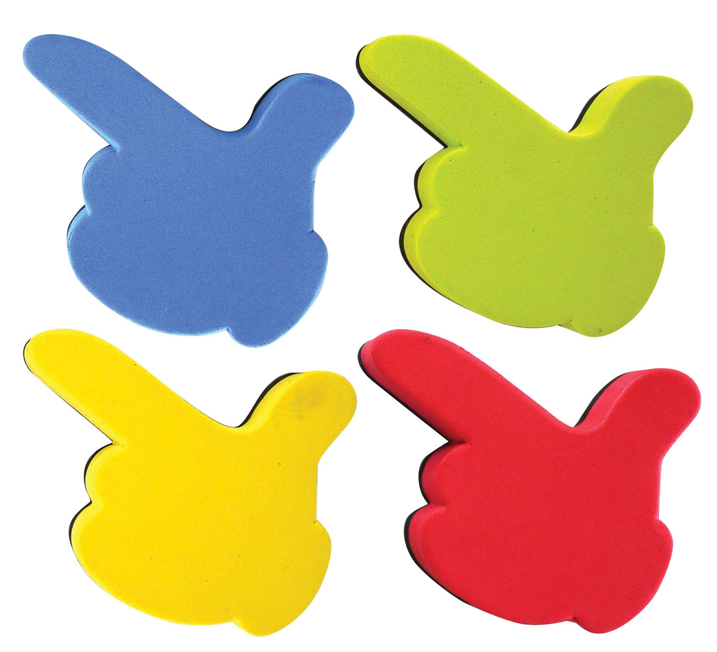 Flipside Magnetic Dry Erase Erasers, Item Number 1540627