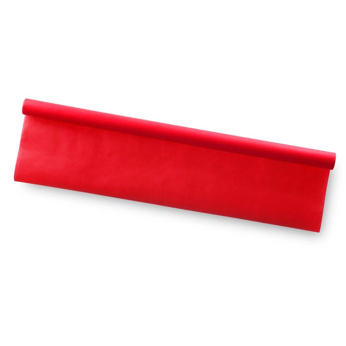 Smart-Fab Opaque Bulletin Board Background, 48 Inches x 24 Feet, Red