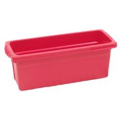 Copernicus Small Open Tub, 6-1/2 x 15-3/4 x 6 Inches, Red