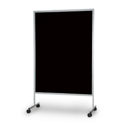The Miller Group Portable Display Panel, Black Fabric, 48 x 80 inches
