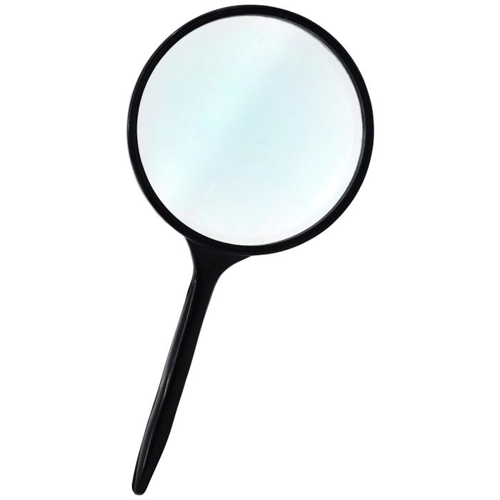 Eisco Labs Magnifying Glass with Handle, 4 Inch Diameter