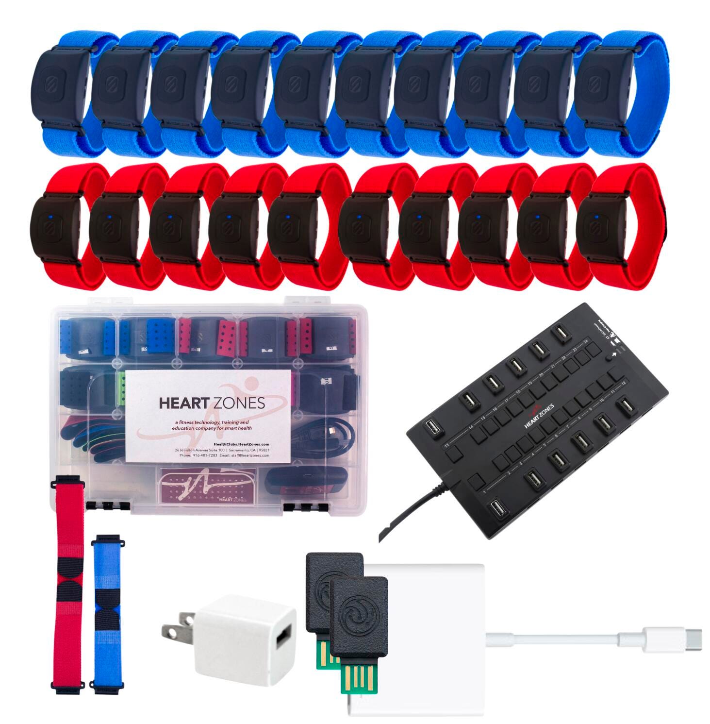 Heart Zones Heart Rate Class, Pack of 20, Item Number 2092358