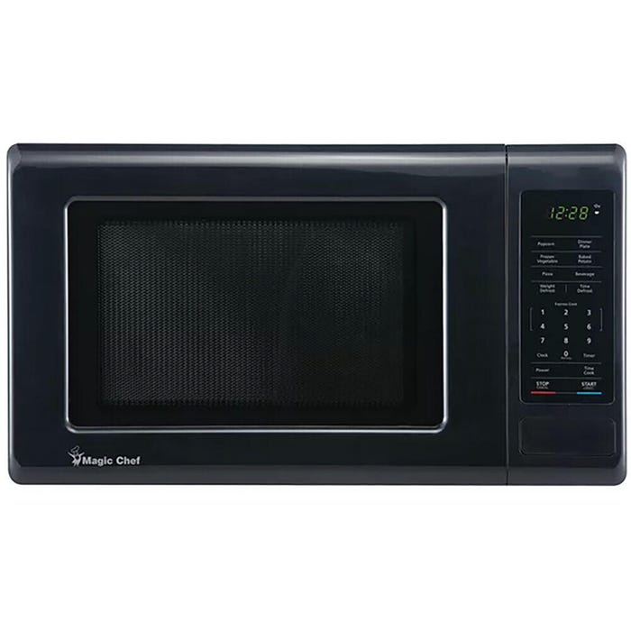 Magic Chef Countertop Microwave, 0.9 Cubic Feet, 900 Watt, Black