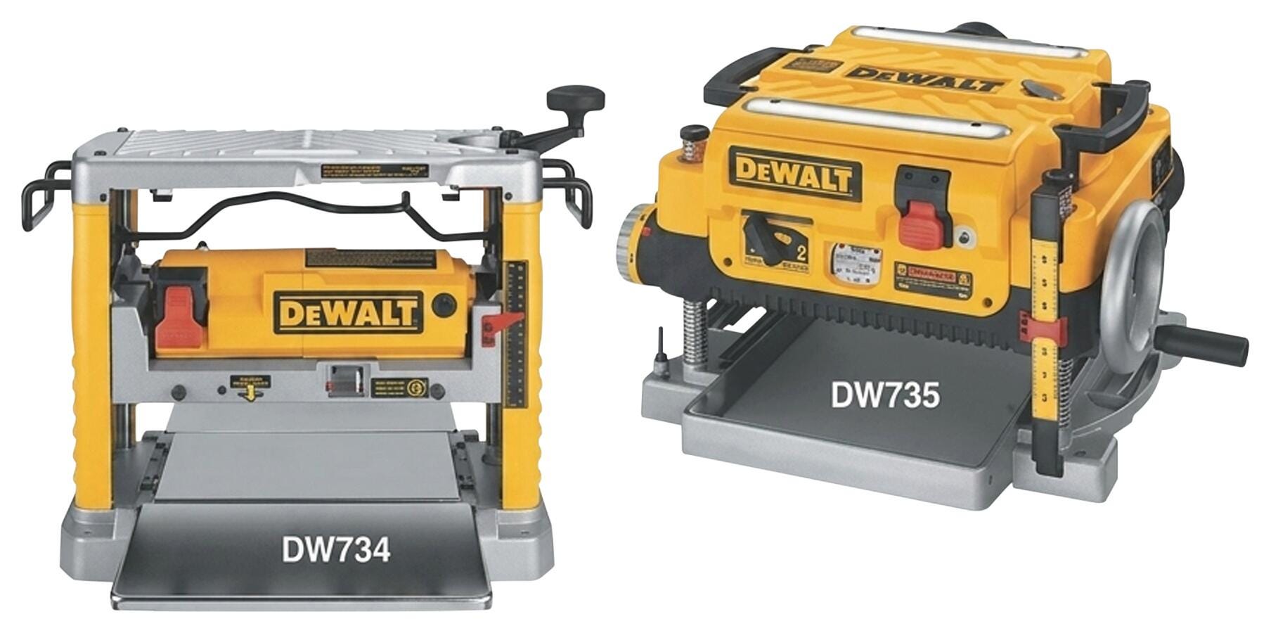 Woodworker's Dewalt DW735 Planer, 13 in, 15 A, 1 PH, 120 V