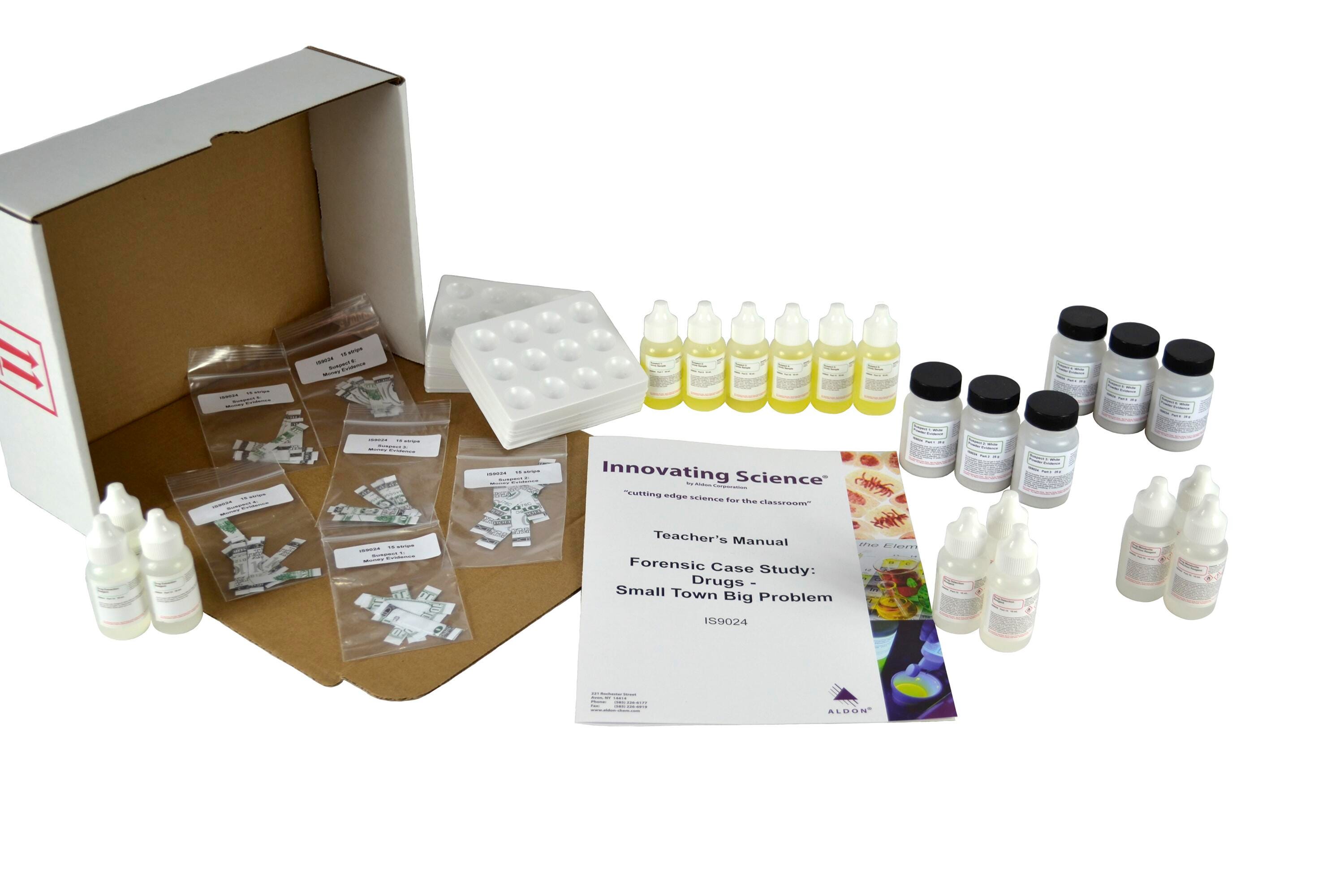 Image for Innovating Science Forensic Case Study, Drugs, Small Town, Big Problem from School Specialty