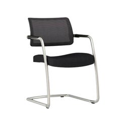 AIS Devens Side Chair, 22-1/2 x 23 x 32-1/2 Inches, Black, Item Number 2089243