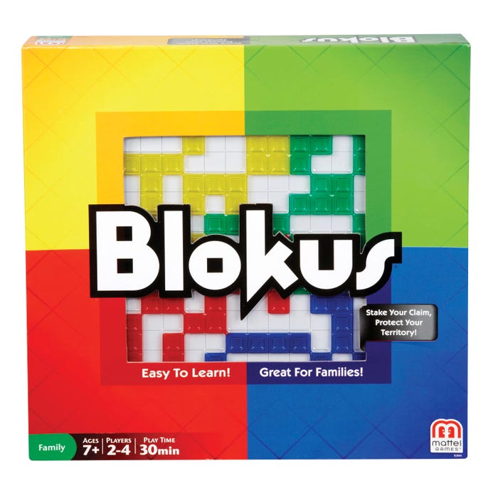 Mattel Blokus Game, Logic and Spatial Relations