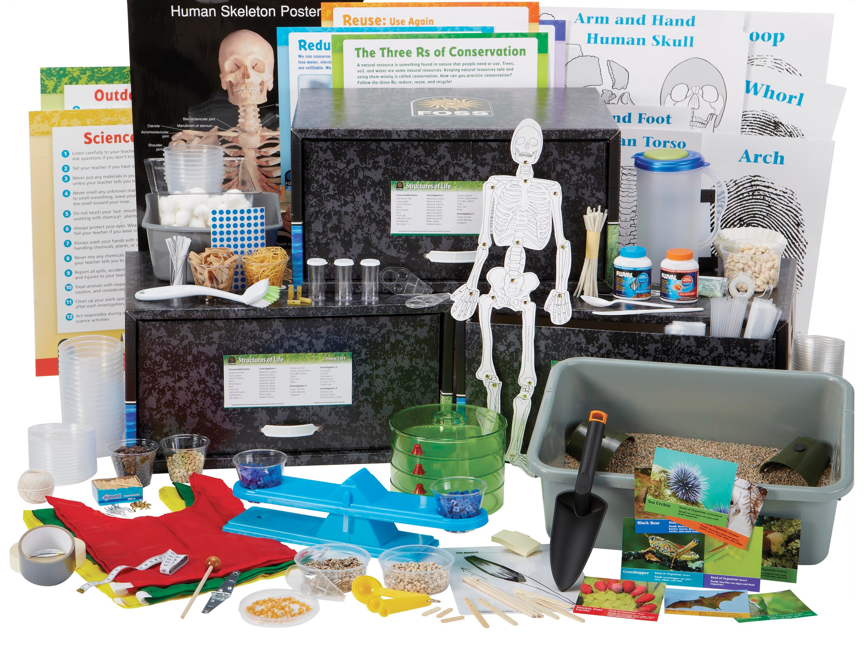 FOSS Next Generation Structures of Life, Complete Module, Digital Only Edition, with 32 Seats Digital Access, Item Number 1512518