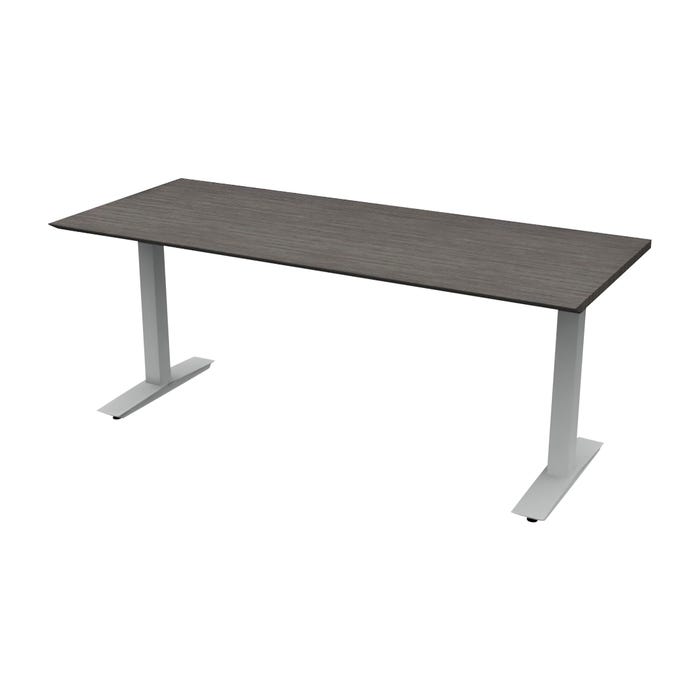 AIS Calibrate Series Height Adjustable Desk with Knife Edge, 72 x 30 Inches