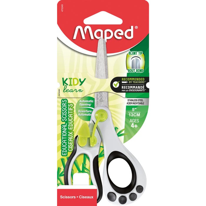 Maped Koopy Spring Assisted Scissors, 5 Inches, Set of 12