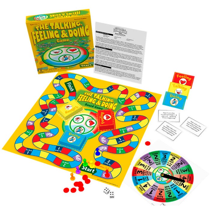 Childswork/Childsplay The Talking, Feeling & Doing Board Game, Ages 4 and Up