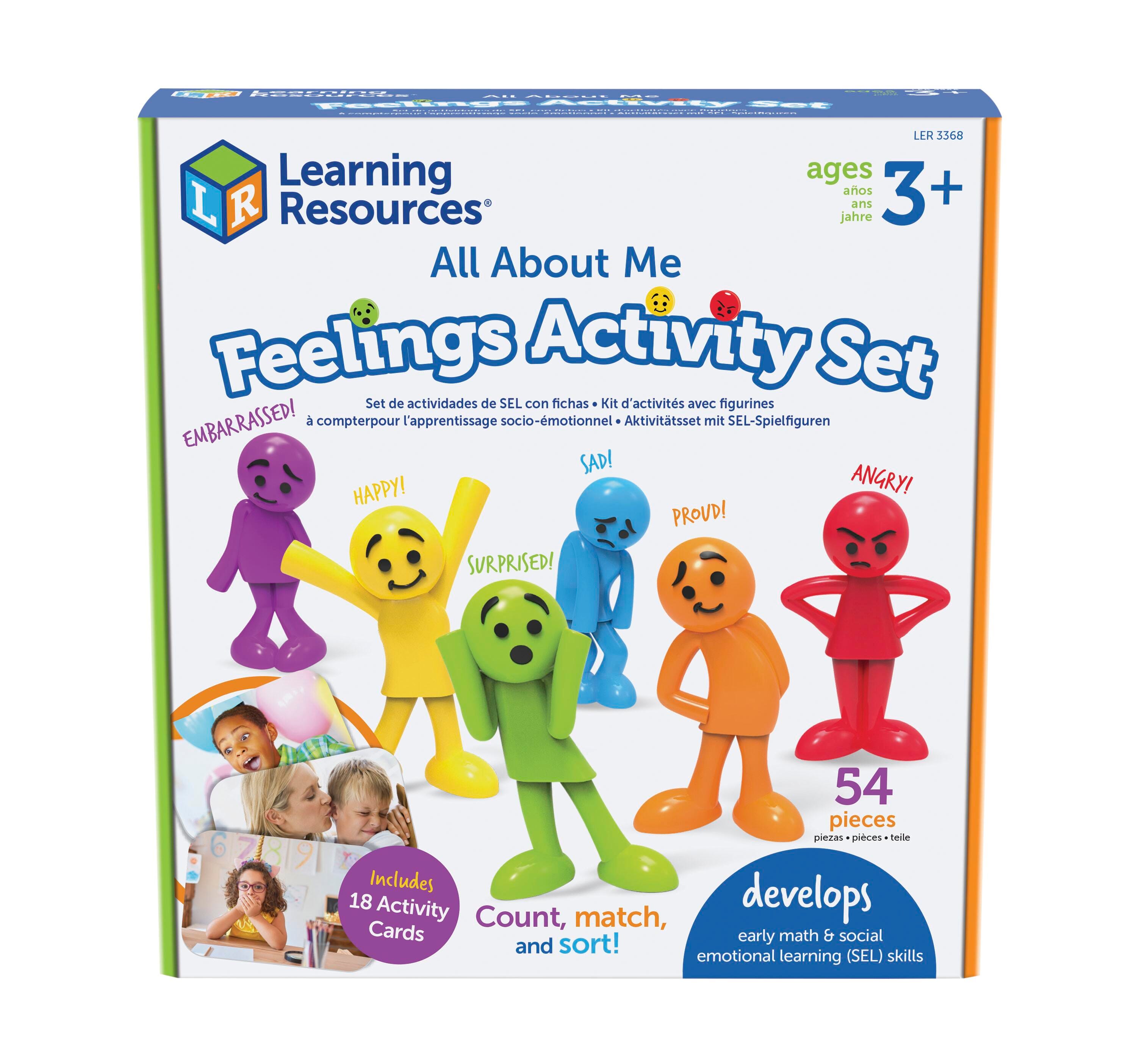 Learning Resources All About Me Feelings Activity Set, Grade PreK 2098430