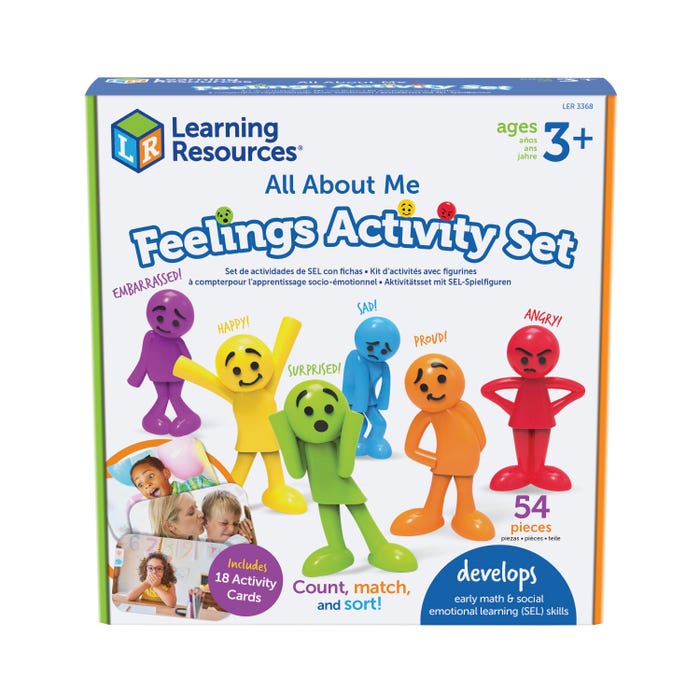 Learning Resources All About Me Feelings Activity Set, Grade PreK