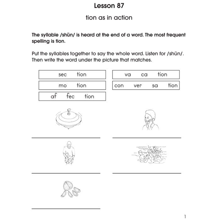 Recipe For Reading Workbook 8 for Reading Intervention & Phonics