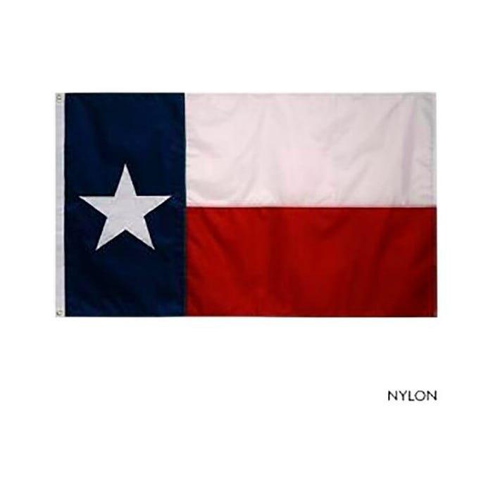 Annin Texas State Classroom Flag, Nylon, 12 x 18 Inch