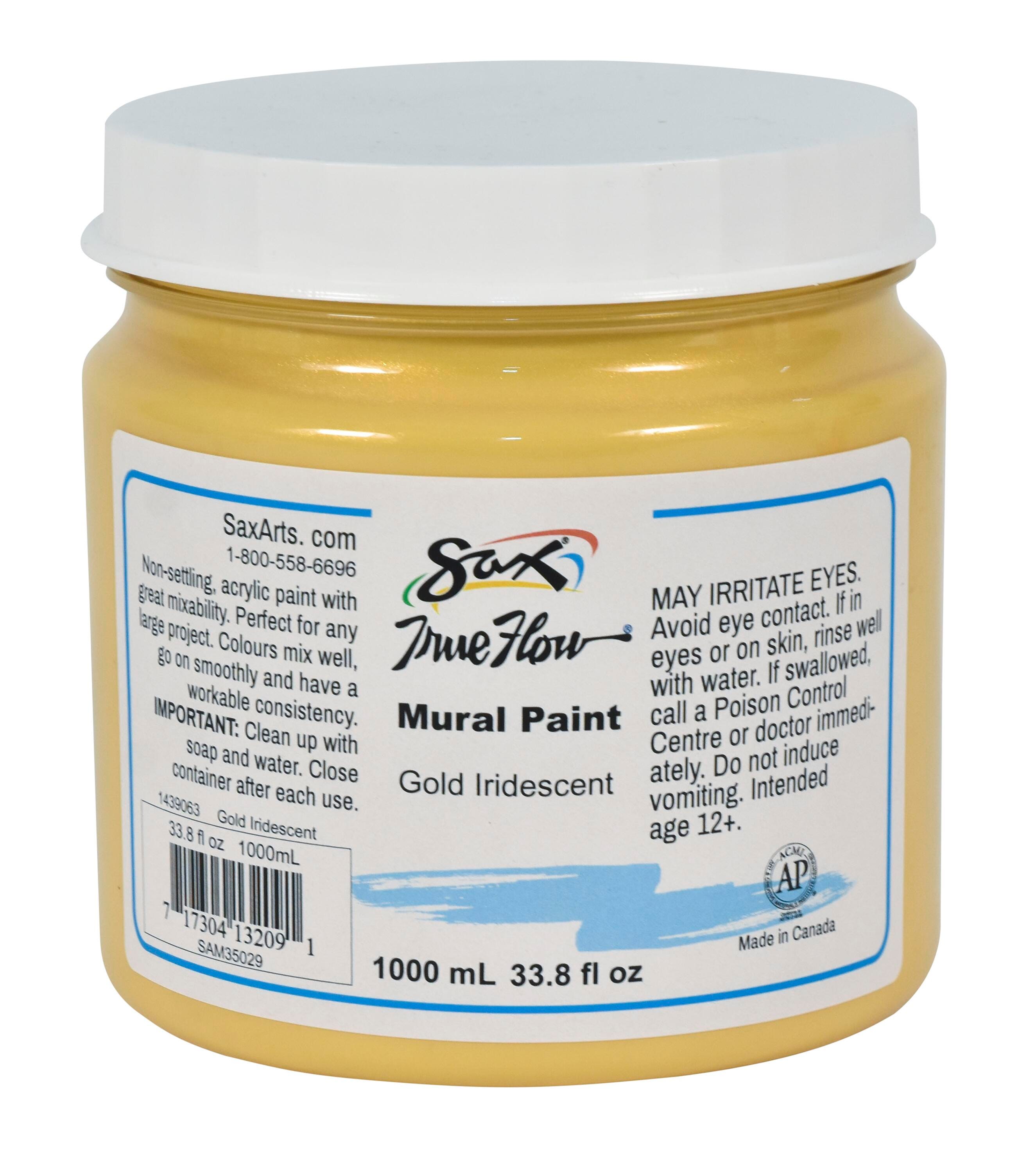 Sax Acrylic Mural Paint, 33.8 Ounces, Gold 1439063
