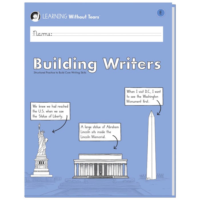 Handwriting Without Tears Building Writers Composition Workbook E, Grade 4