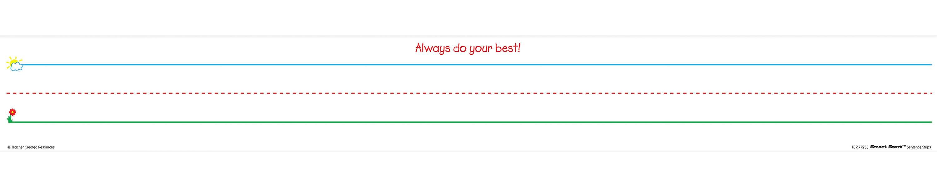 Image for Teacher Created Resources Smart Start Magnetic Sentence Strips, Pack of 6 from School Specialty