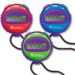 Learning Resources Simple Stopwatch, Set of 6 1603732