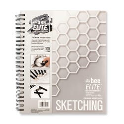 Bee Elite™ Sketching Artist Pad, 9 x 12 Inch, White