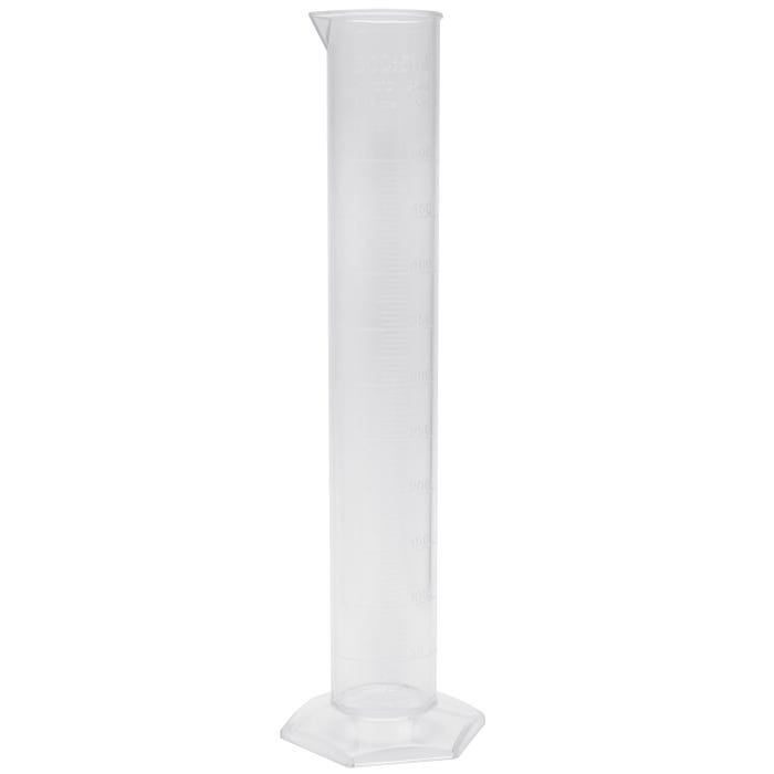 Azlon Polymethylpentene (PMP) Graduated Cylinder, 500 x 5 mL