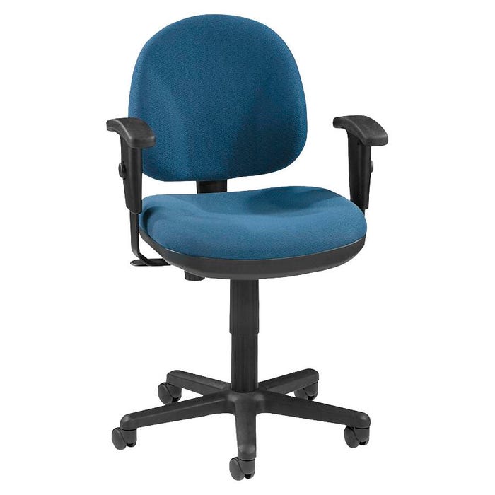 Classroom Select Pneumatic Task Chair, Blue, 24 x 24 x 33 - 38 Inches