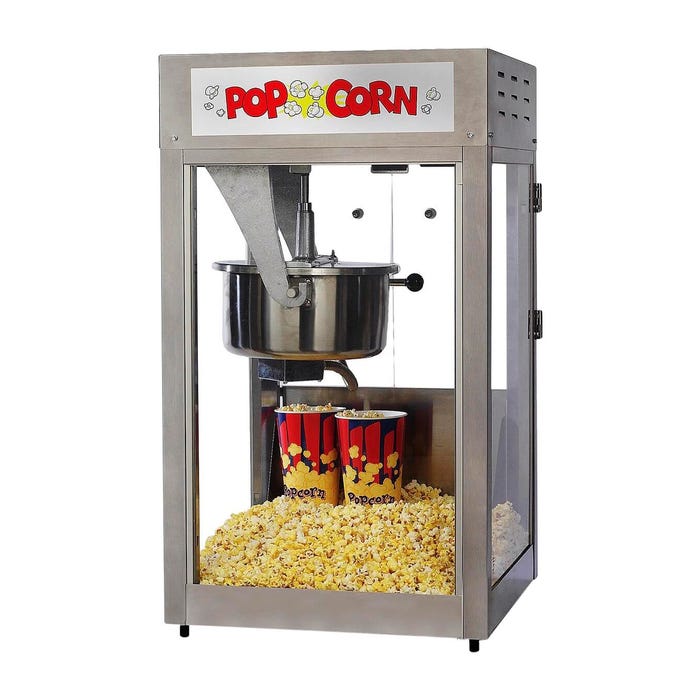 PopMaxx Super PopMaxx Popcorn Machine with PowerOff Control, 16 Ounce Kettle