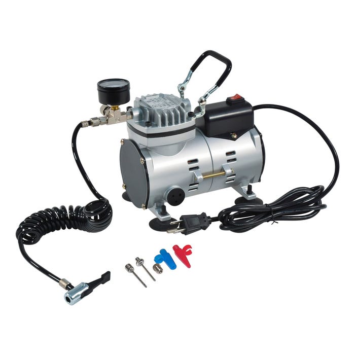 Sportime Super-Duty Mini-Compressor, 1/6 Horsepower, 80psi