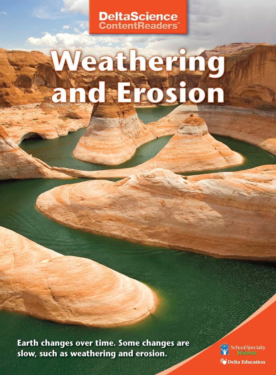 Delta Science Content Readers Weathering and Erosion Red Book, Pack of 8, Item Number 1278104
