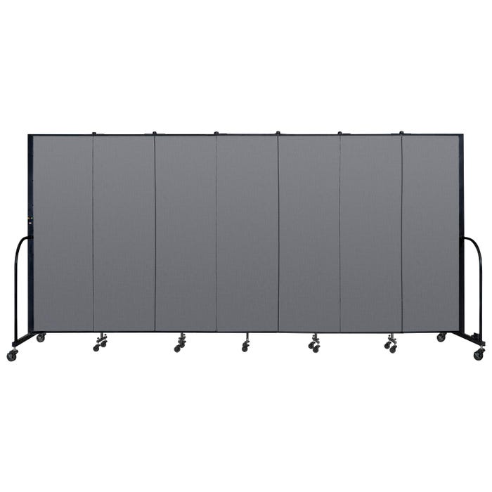 Screenflex Mobile Partition 6 x 13 Feet, Stone