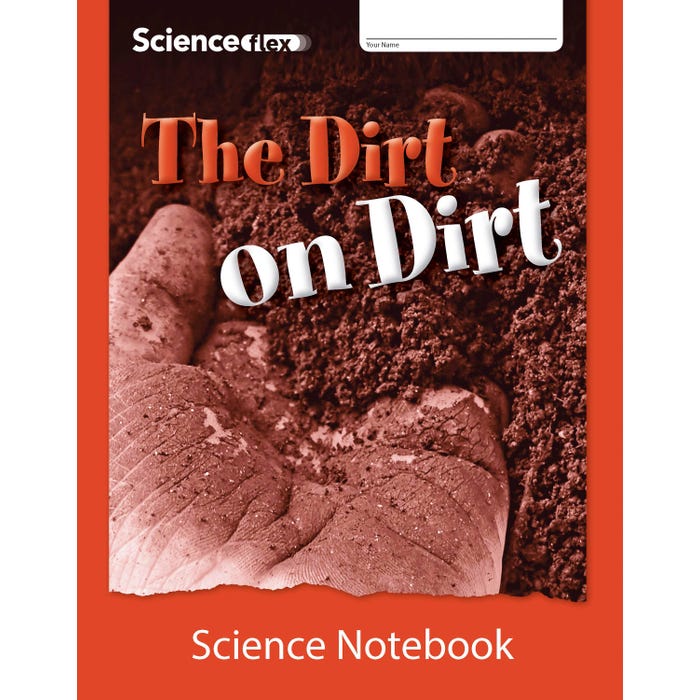 ScienceFLEX The Dirt on Dirt, Science Notebook, Pack of 4