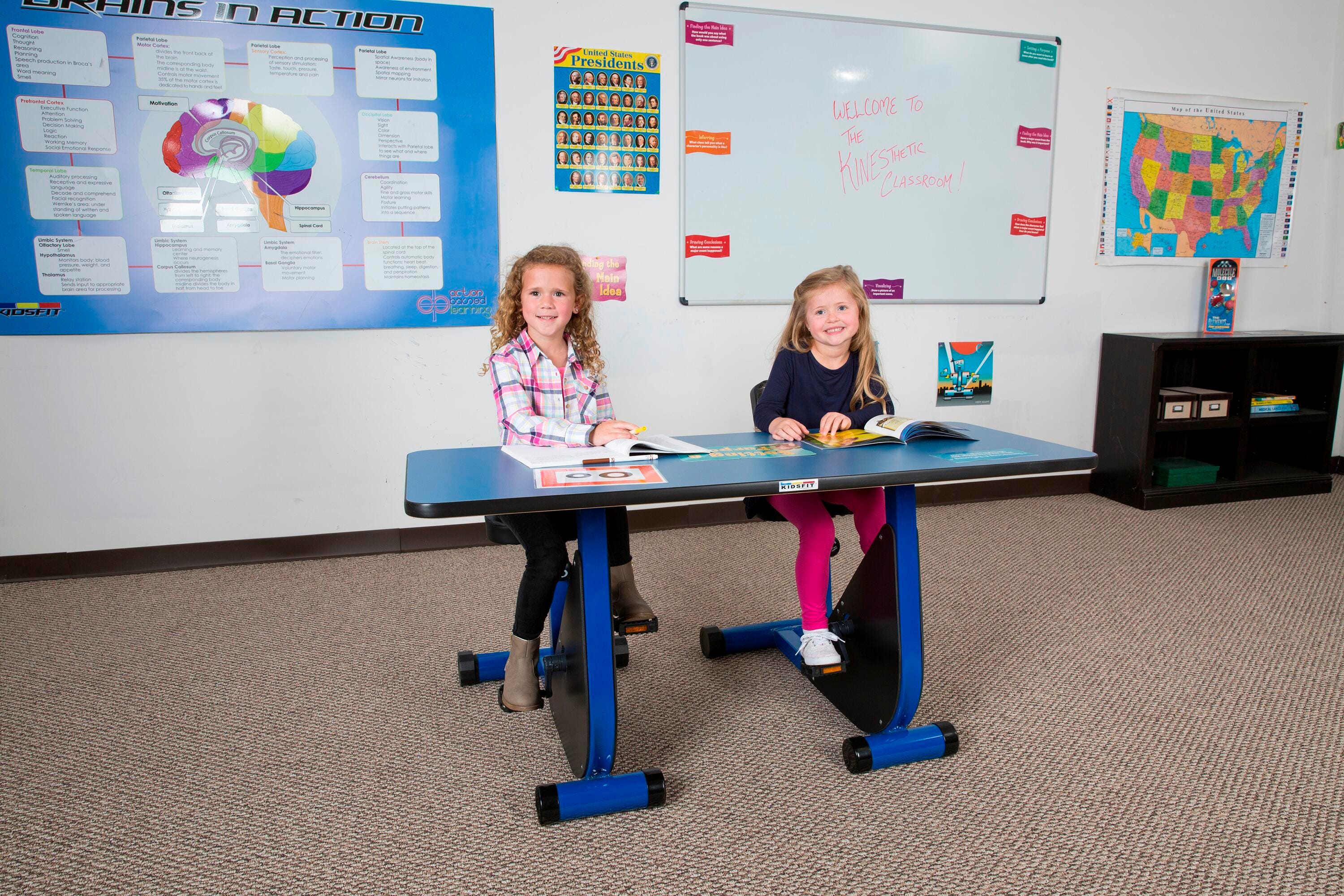 Image for KIDSFIT KC-37 Two Person Pedal Desk from School Specialty
