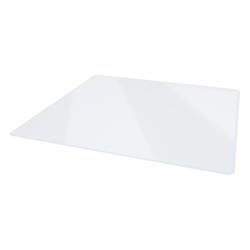 Deflecto Premium Glass Chair Mat, 48 x 60 Inches, Beveled Edge, Clear, Item Number 2088897