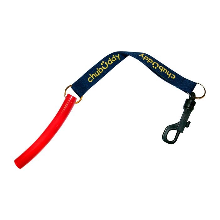 ChuBuddy Big Strong Tube Clip On, 9/16 Inches, Red