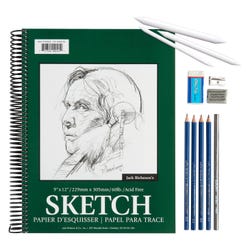 Sax Student Drawing Set, 13 Pieces