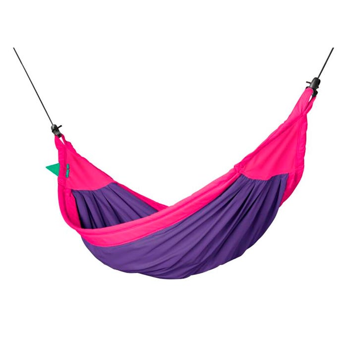 LA SIESTA Moki Organic Cotton Kids Hammock, 83 x 43 Inches, Purple